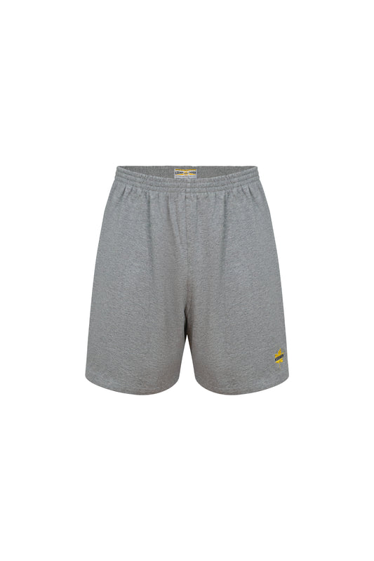 mens short-grey heather-front