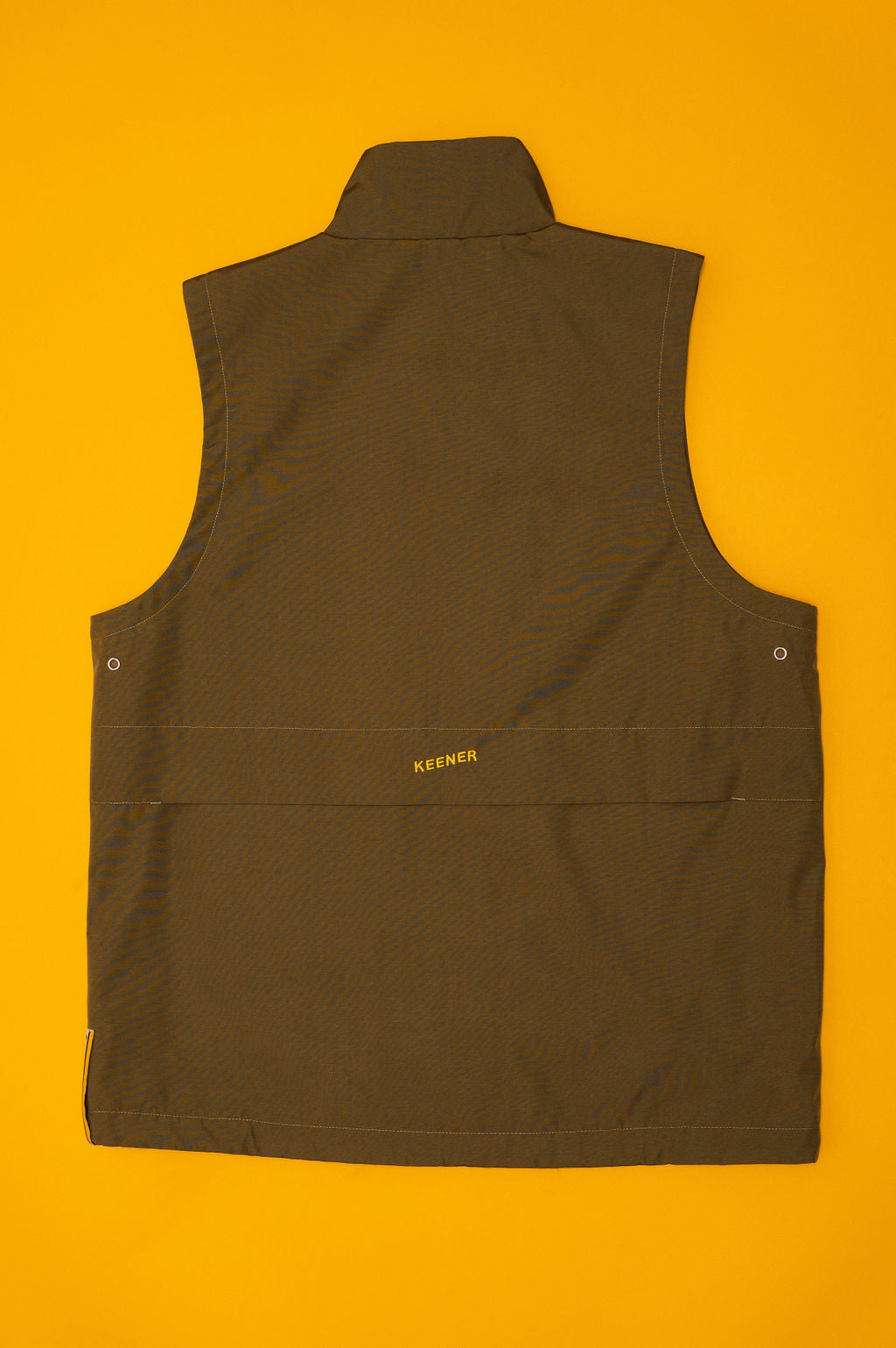 VEST-DARK KHAKI-BACK