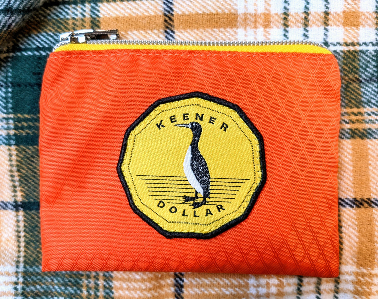 coin pocket - orange