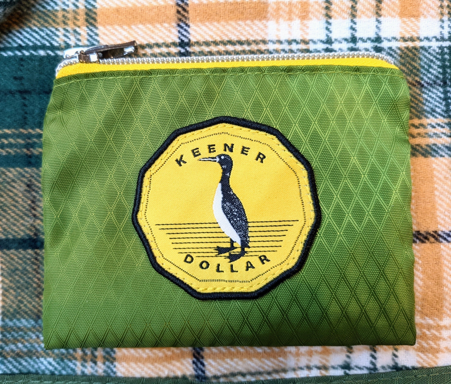 coin pocket - new olive