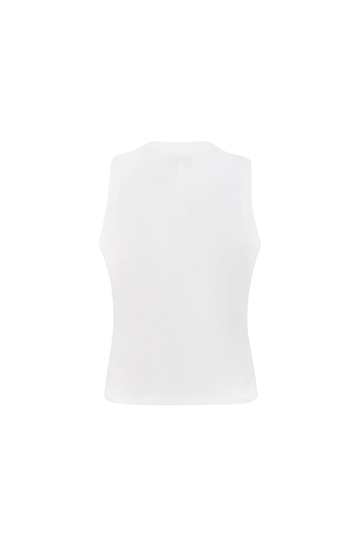 Ladies Tank-Classic White - back