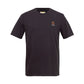 Beaver t - faded black - front